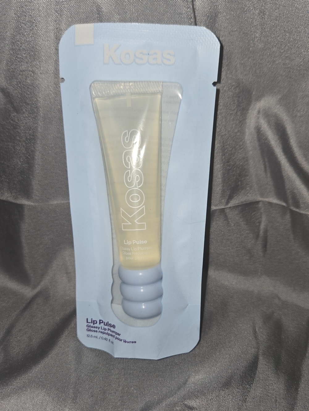 Kosas Lip Pulse Glassy Lip Plumper- Shade Unspoken (Clear Transparent)